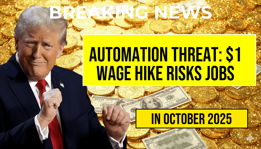 Automation Threat: Could a One-Dollar Wage Increase Force Small Businesses to Reduce Staff?
